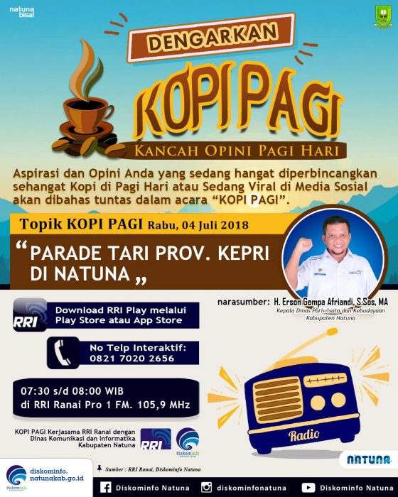 Parade Tari Daerah Provinsi Kepri di Natuna