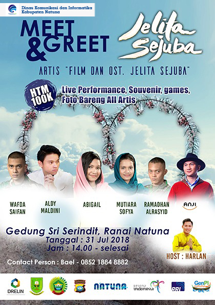 Meet&Greet dengan Artis Film dan OST Jelita Sejuba