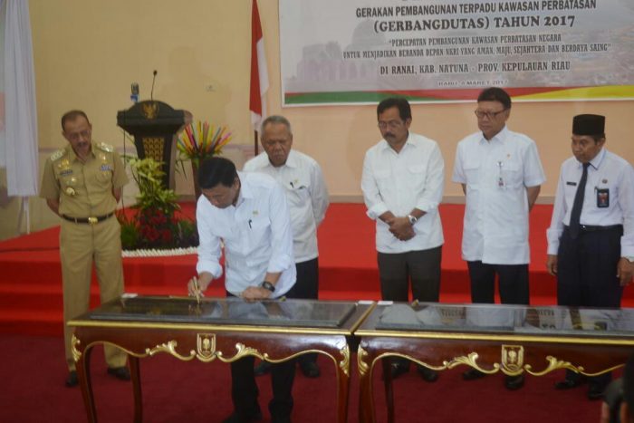 Read more about the article NATUNA DIRESMIKAN JADI GERBANGDUTAS