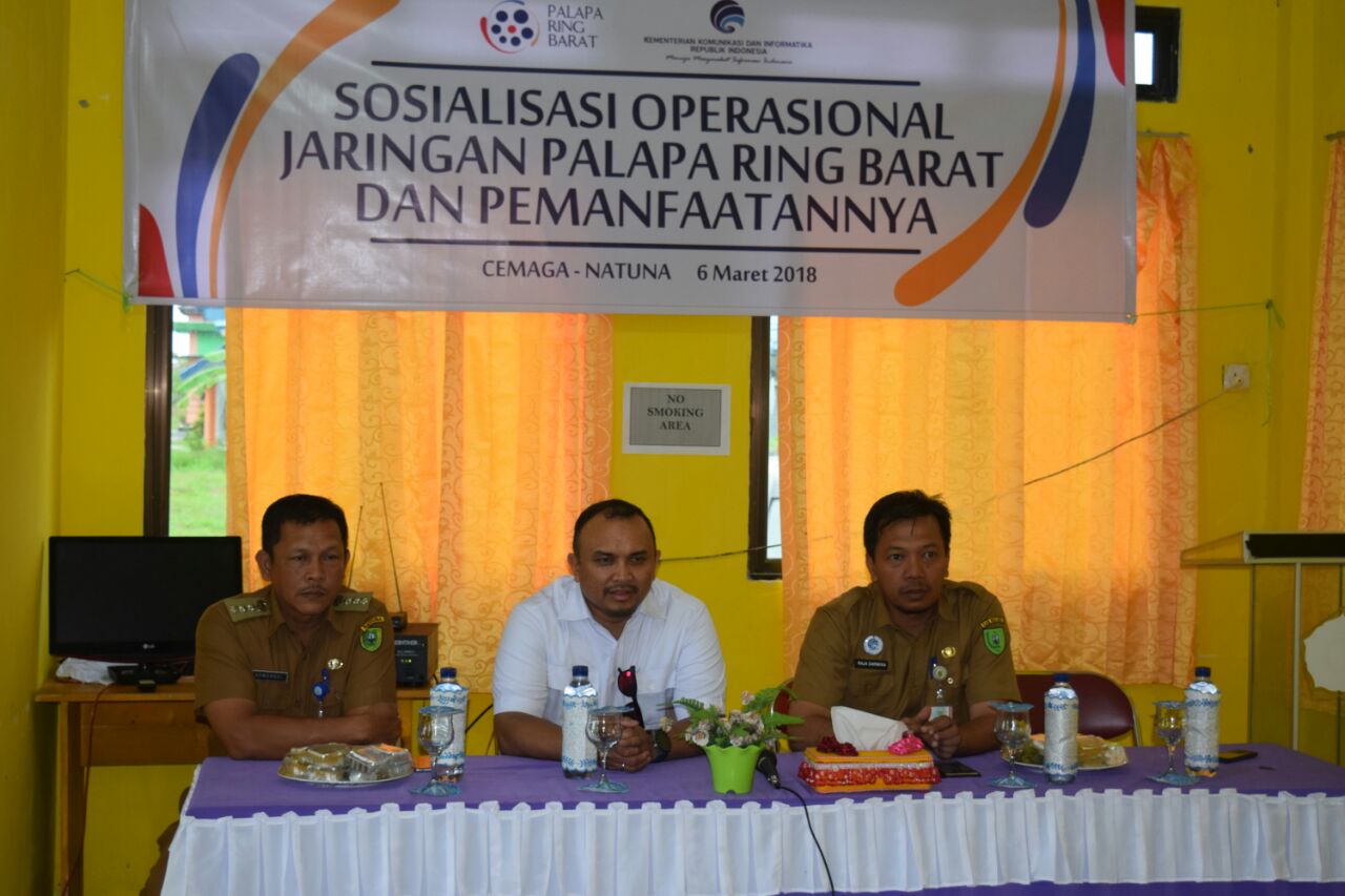 You are currently viewing BP3TI Sosialisasi Operasional Jaringan Palapa Ring Barat dan Pemanfaatannya di Kecamatan Bunguran Selatan