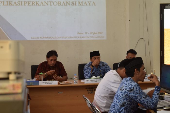 Read more about the article Sosialisasi, Bimbingan Teknis Aplikasi Perkantoran siMaya