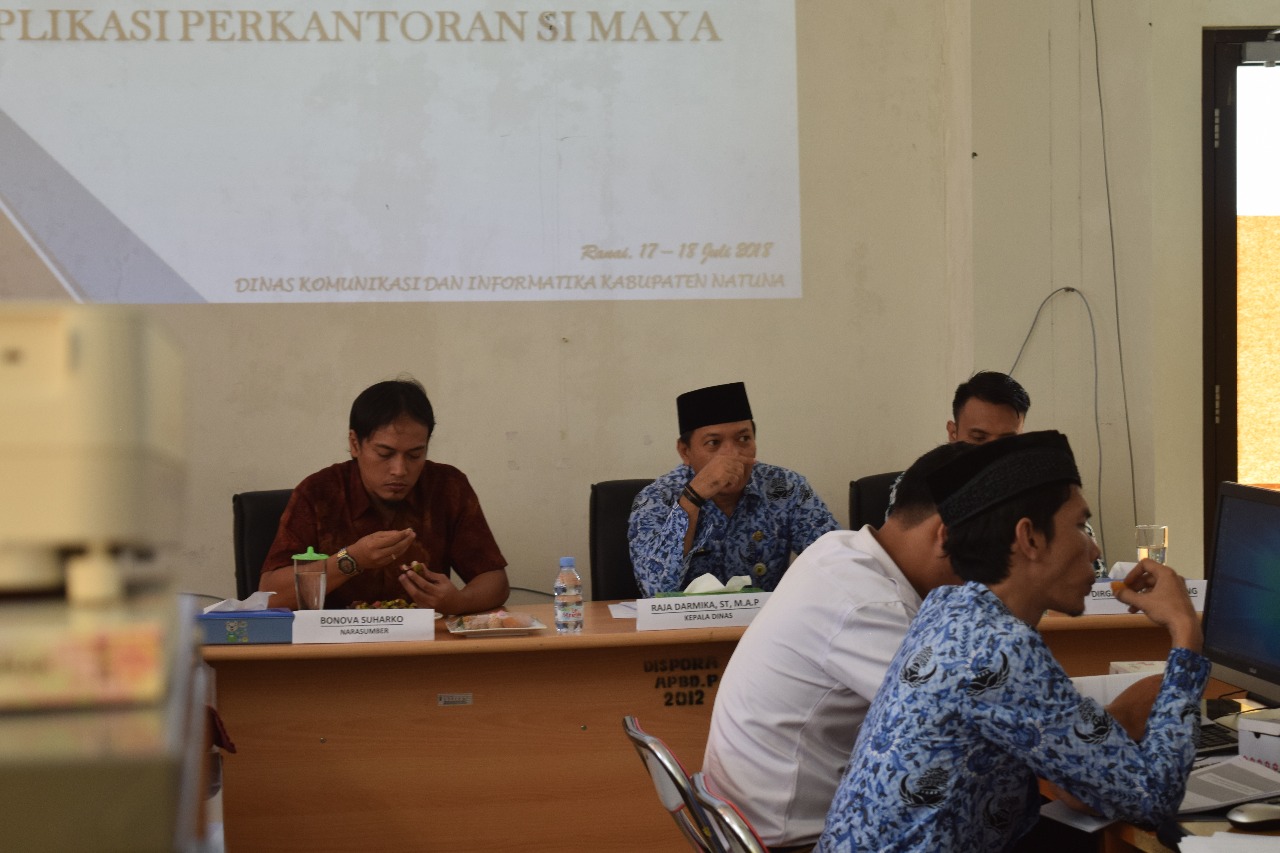 You are currently viewing Sosialisasi, Bimbingan Teknis Aplikasi Perkantoran siMaya