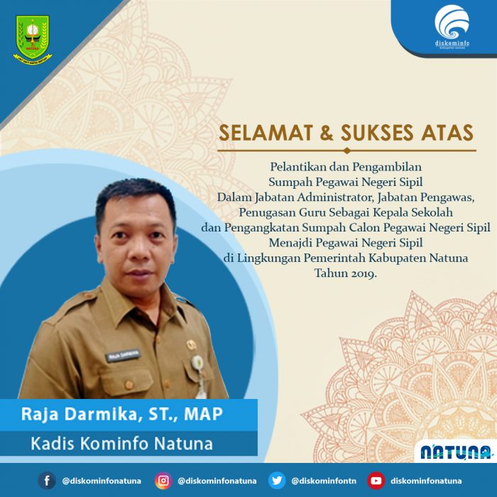 Read more about the article Ucapan Selamat Dari Kepala Diskominfo