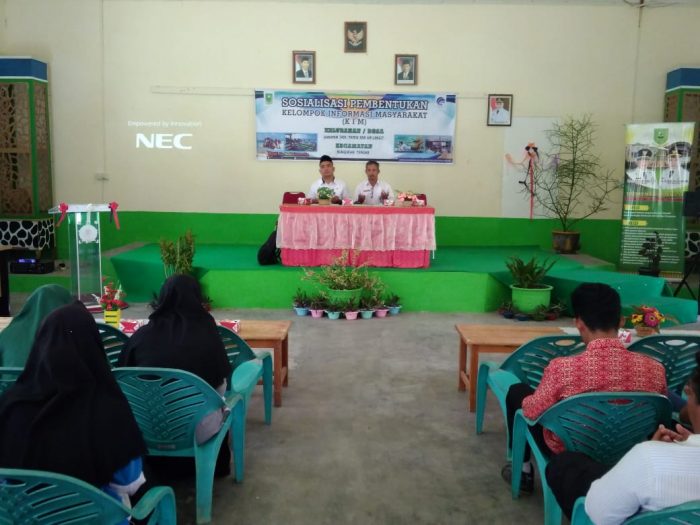 Read more about the article Lagi-lagi Diskominfo Kabupaten Natuna Bentuk Kelompok Informasi Masyarakat