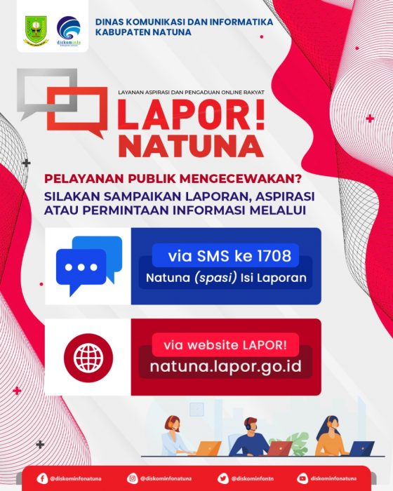 Read more about the article Diseminasi Survei Kepuasan, Diskominfo Natuna akan Mensosialisasikan SP4N Lapor kepada Masyarakat.