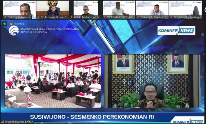 Read more about the article Groundbreaking Stasiun Bumi SATRIA-I, Menkominfo: Momentum Hadirkan Konektivitas Digital