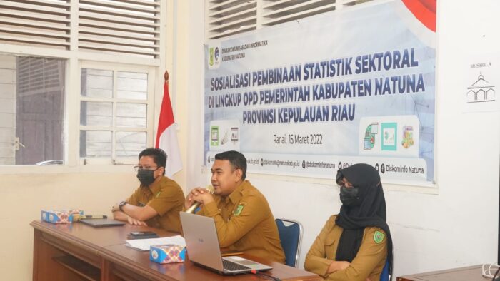 Read more about the article Diskominfo Natuna Gelar Sosialisasi Pembinaan Statistik Sektoral