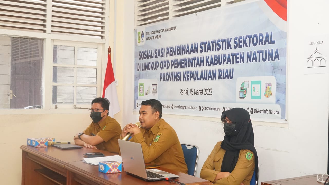 You are currently viewing Diskominfo Natuna Gelar Sosialisasi Pembinaan Statistik Sektoral