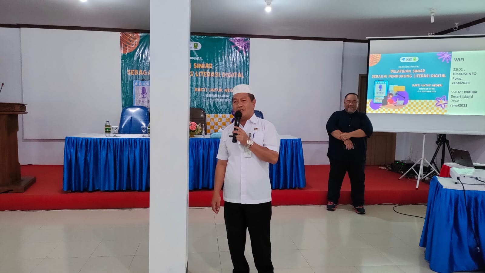 You are currently viewing Plt. Diskominfo Natuna Buka Pelatihan Siniar Sebagai Pendukung Literasi Digital