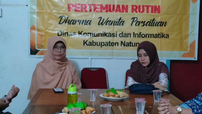 Read more about the article Serah Terima Jabatan Dan Pertemuan Rutin DWP Unit Diskominfo Natuna