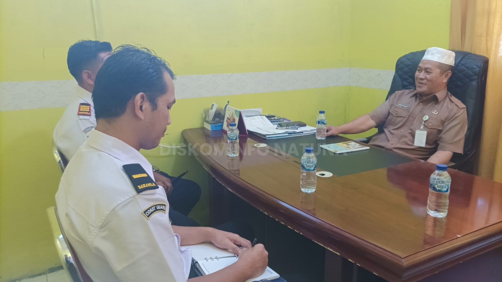 You are currently viewing Diskominfo Natuna Terima Kunjungan Stasiun Bakamla Natuna