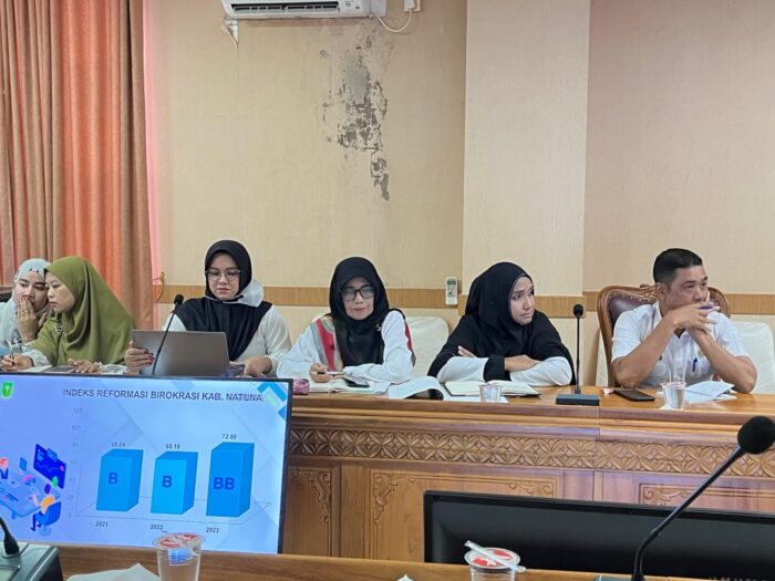 Read more about the article Diskominfo Natuna Rapat Pelaksanaan Evaluasi Reformasi Birokrasi Tahun 2024 Bersama Perangkat Daerah