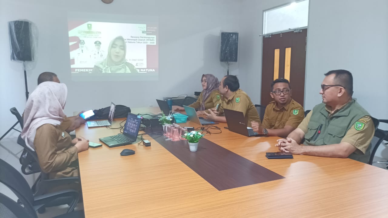 You are currently viewing Via Zoomeating, Diskominfo Natuna Hadiri Musrembang RPJMD Kabupaten Natuna Tahun 2025–2029