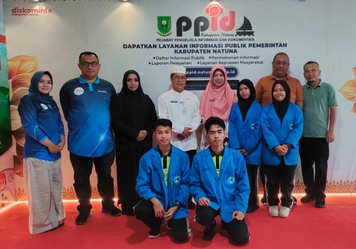 Read more about the article Diskominfo Natuna Lepas Siswa Magang Dari SMKN 3 Anambas